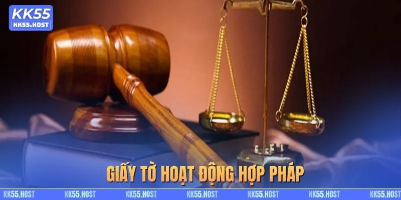 Giấy tờ hoạt động hợp pháp